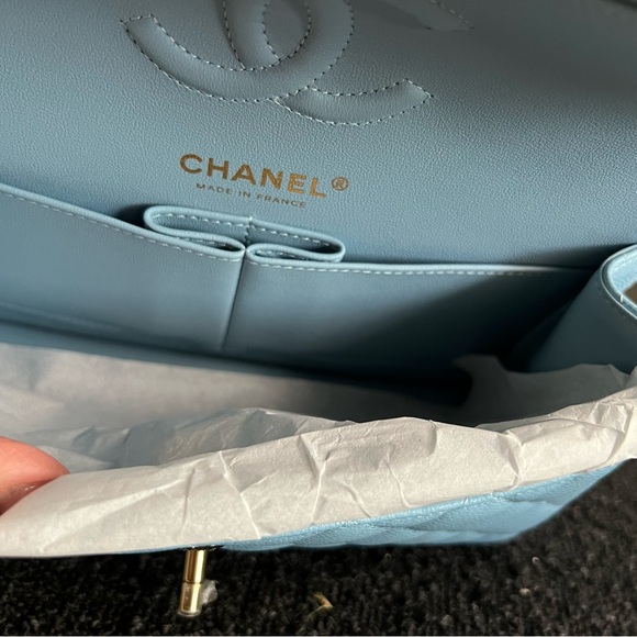 COPY - Chanel small classic in blue - Picture 8 of 8